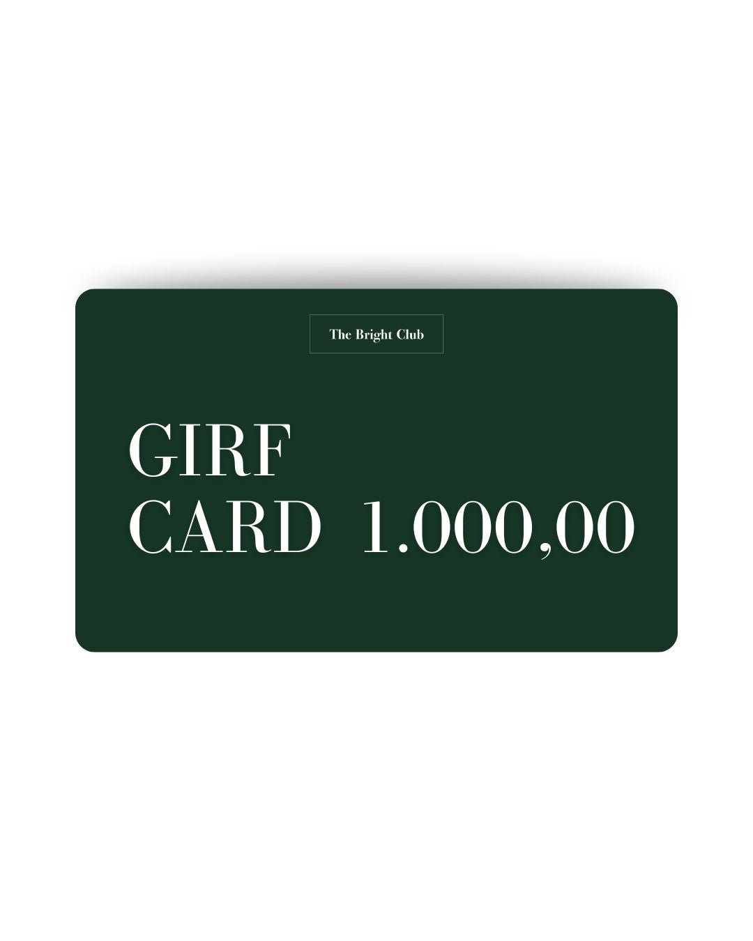 Tarjeta de regalo - The Bright Club