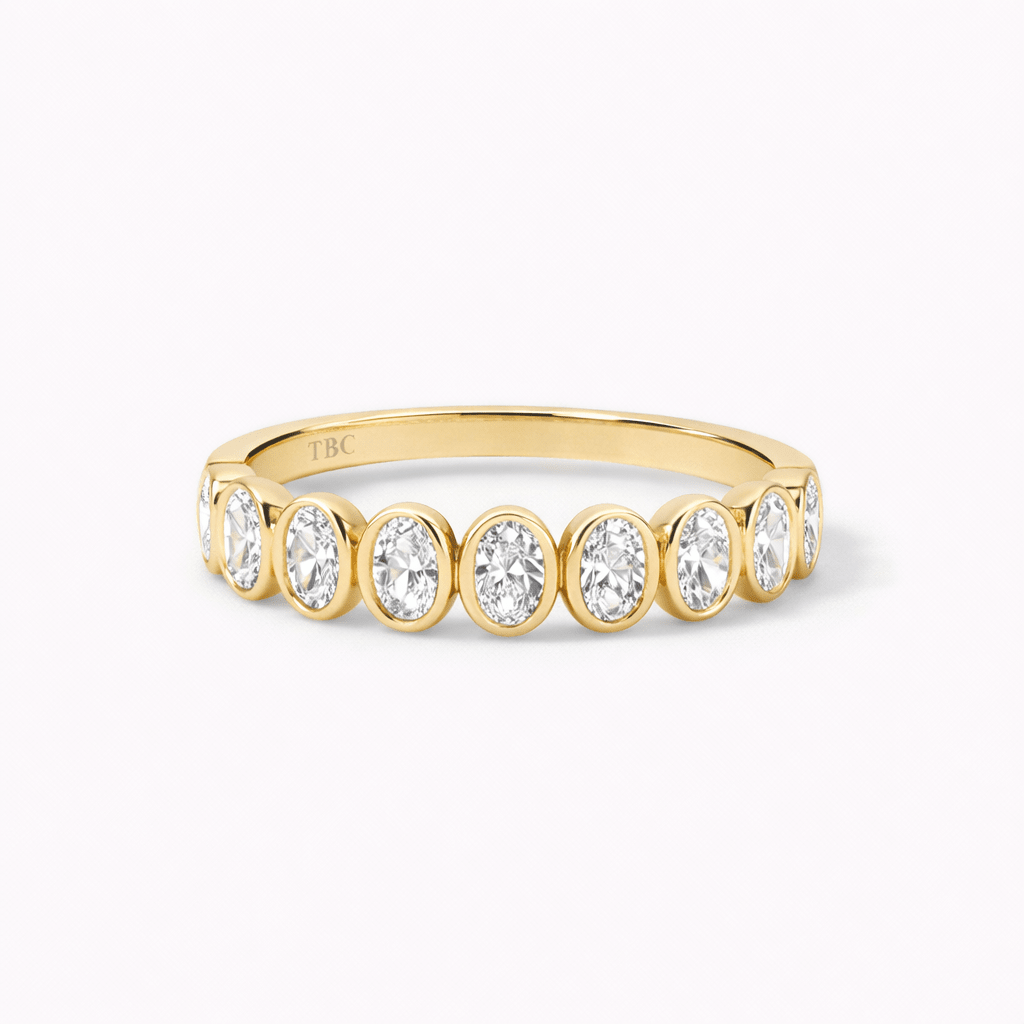 Oval Bezel Band - The Bright Club