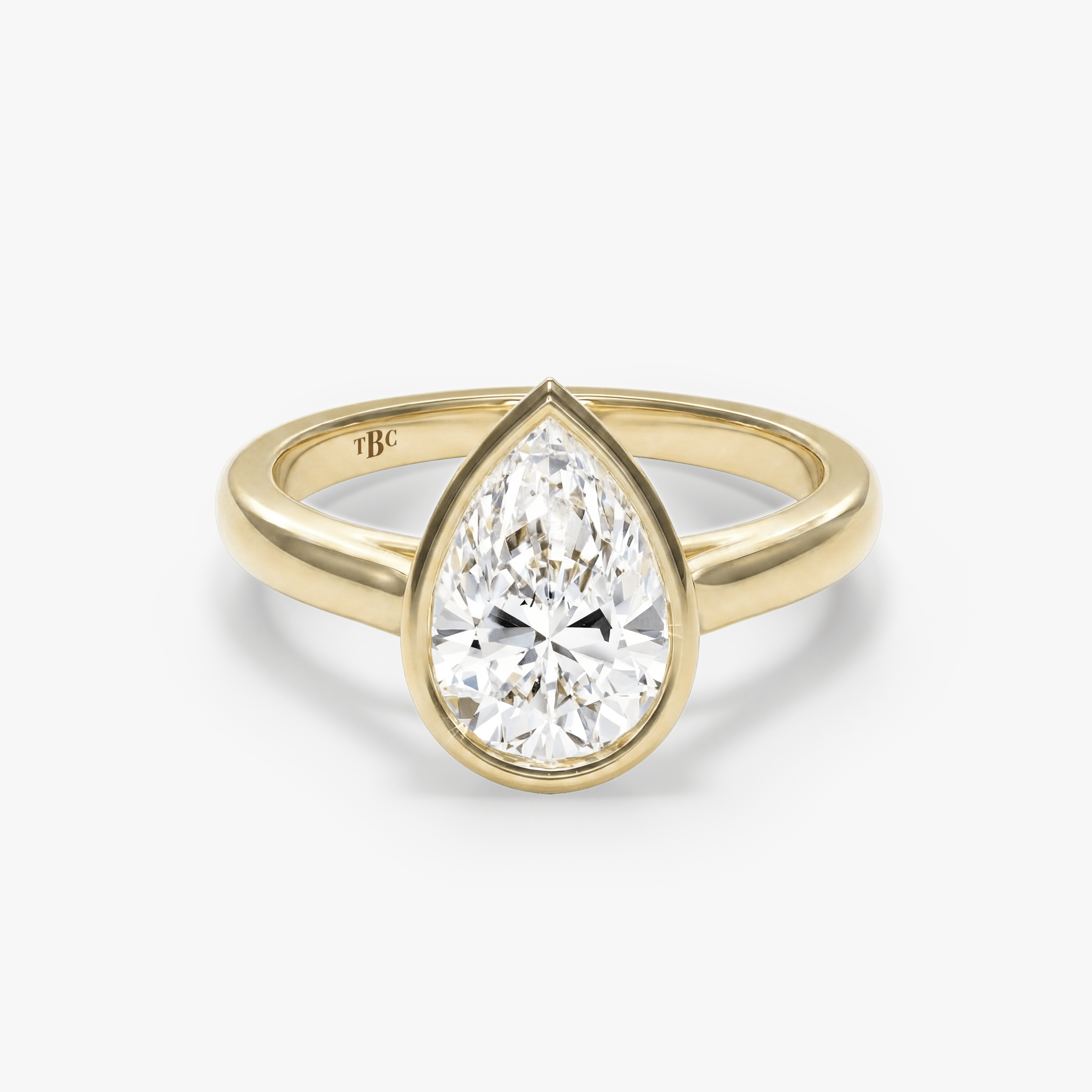 Anillo de Compromiso Bezel - The Bright Club