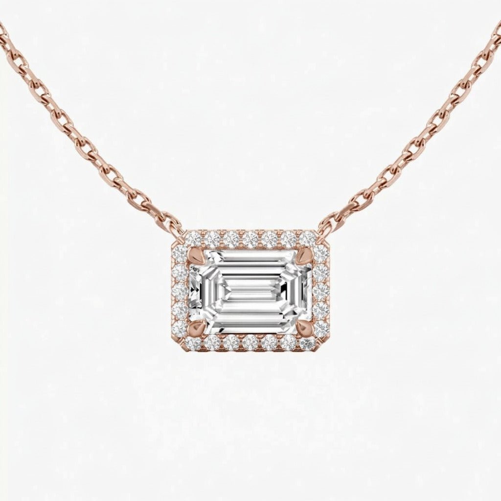 El diamante se muestra con 1.00cts