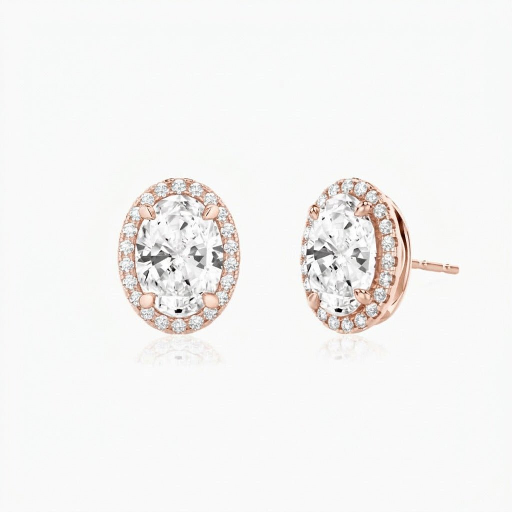 Pendientes Princess Oval - The Bright Club