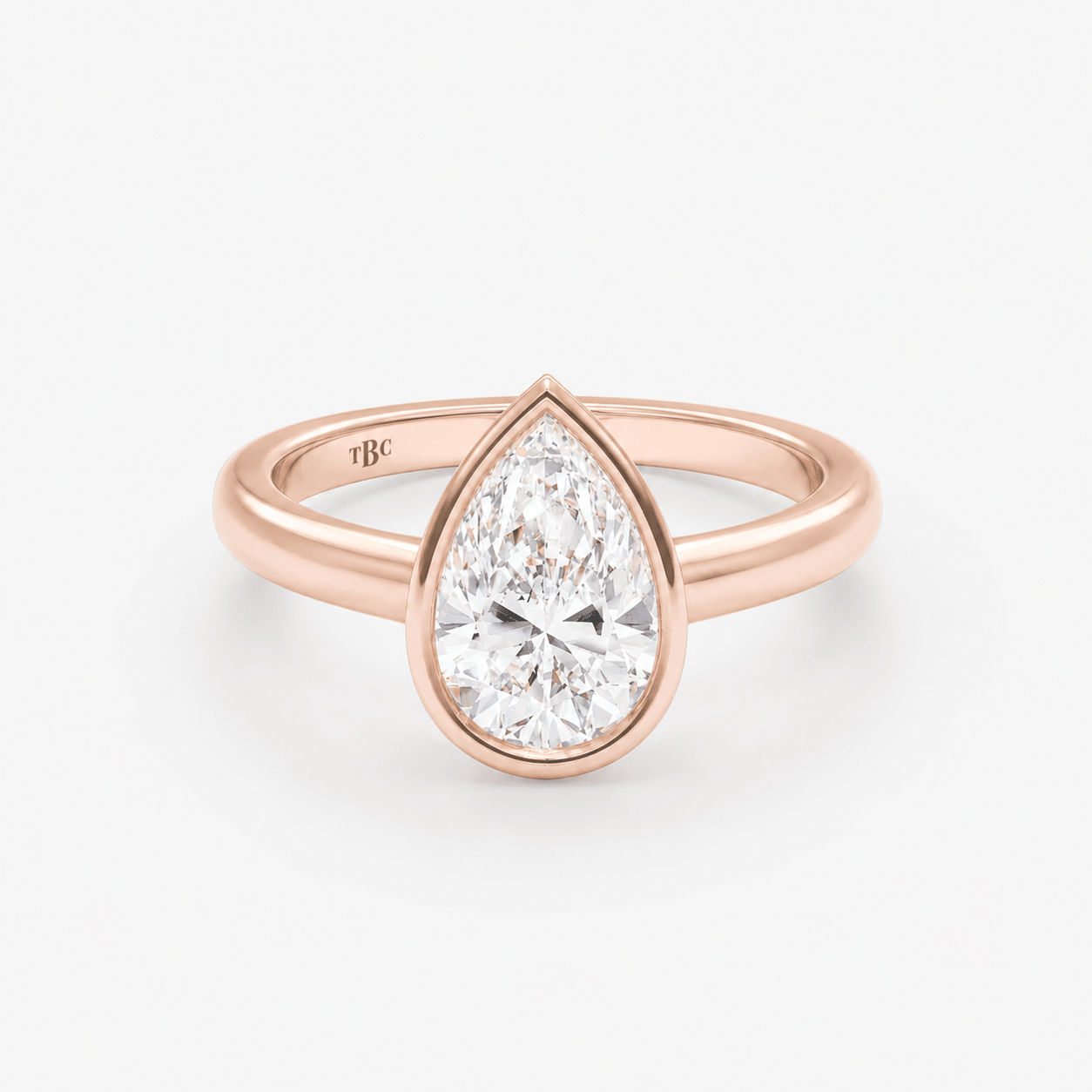 Anillo de Compromiso Bezel - The Bright Club