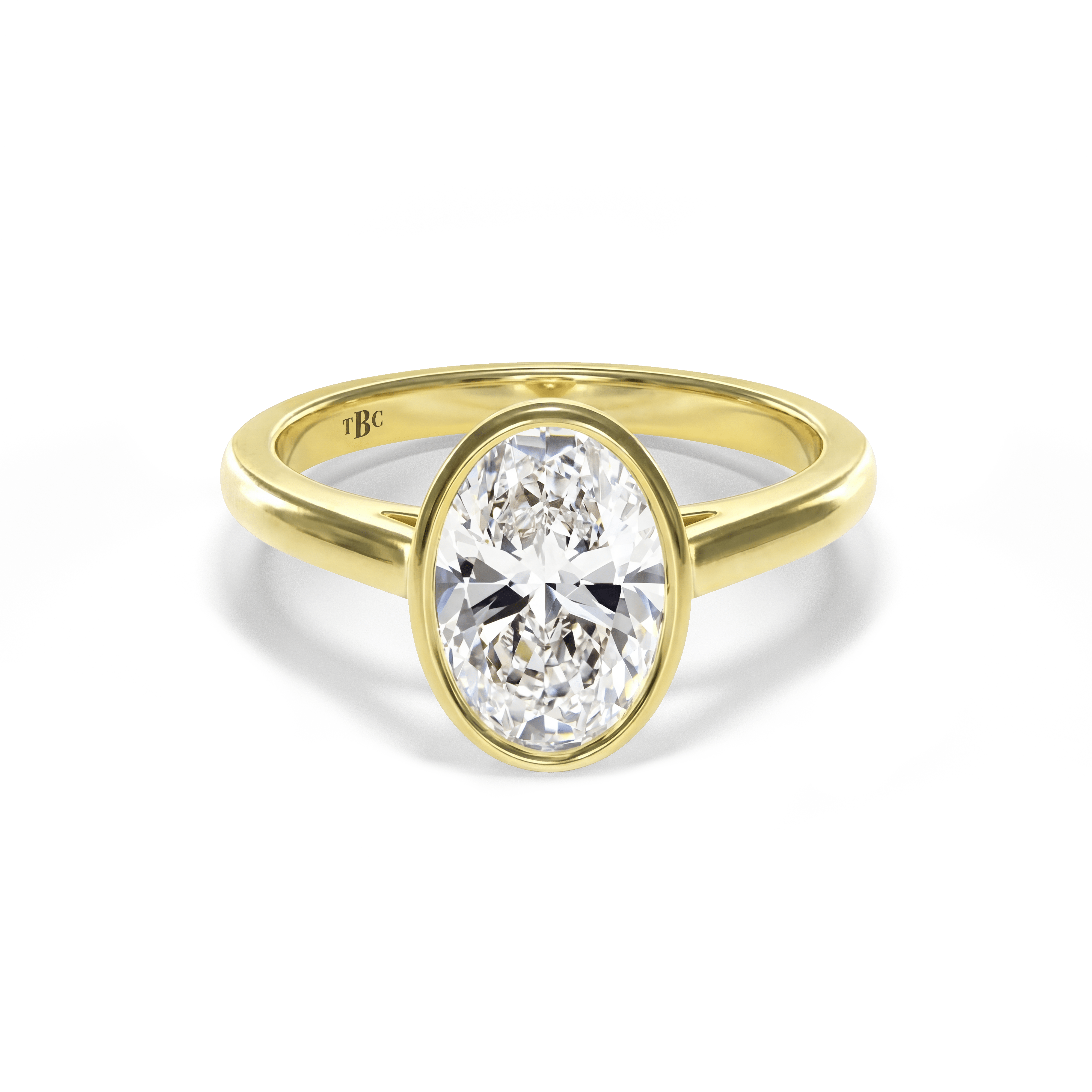 Anillo de Compromiso Bezel - The Bright Club