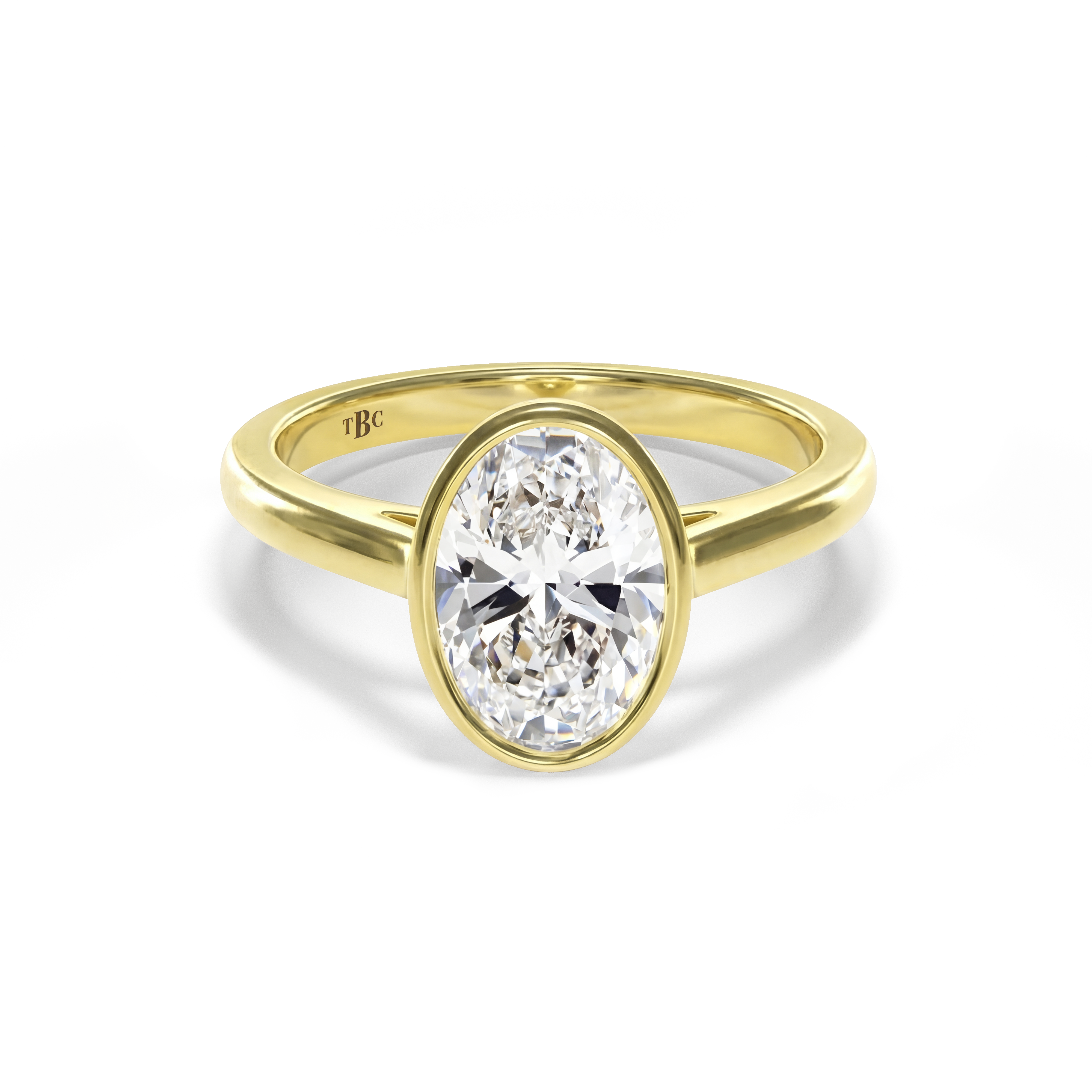 Anillo de Compromiso Bezel