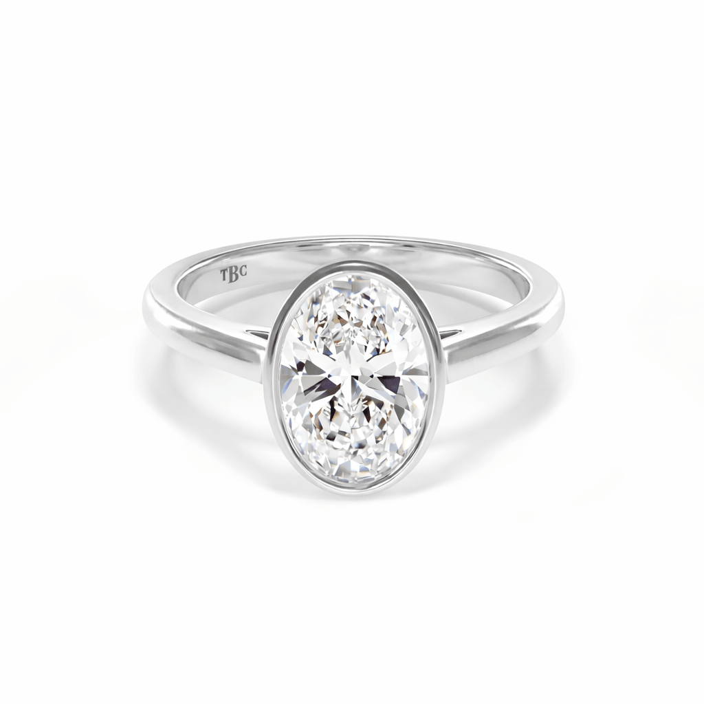 Anillo de Compromiso Bezel - The Bright Club
