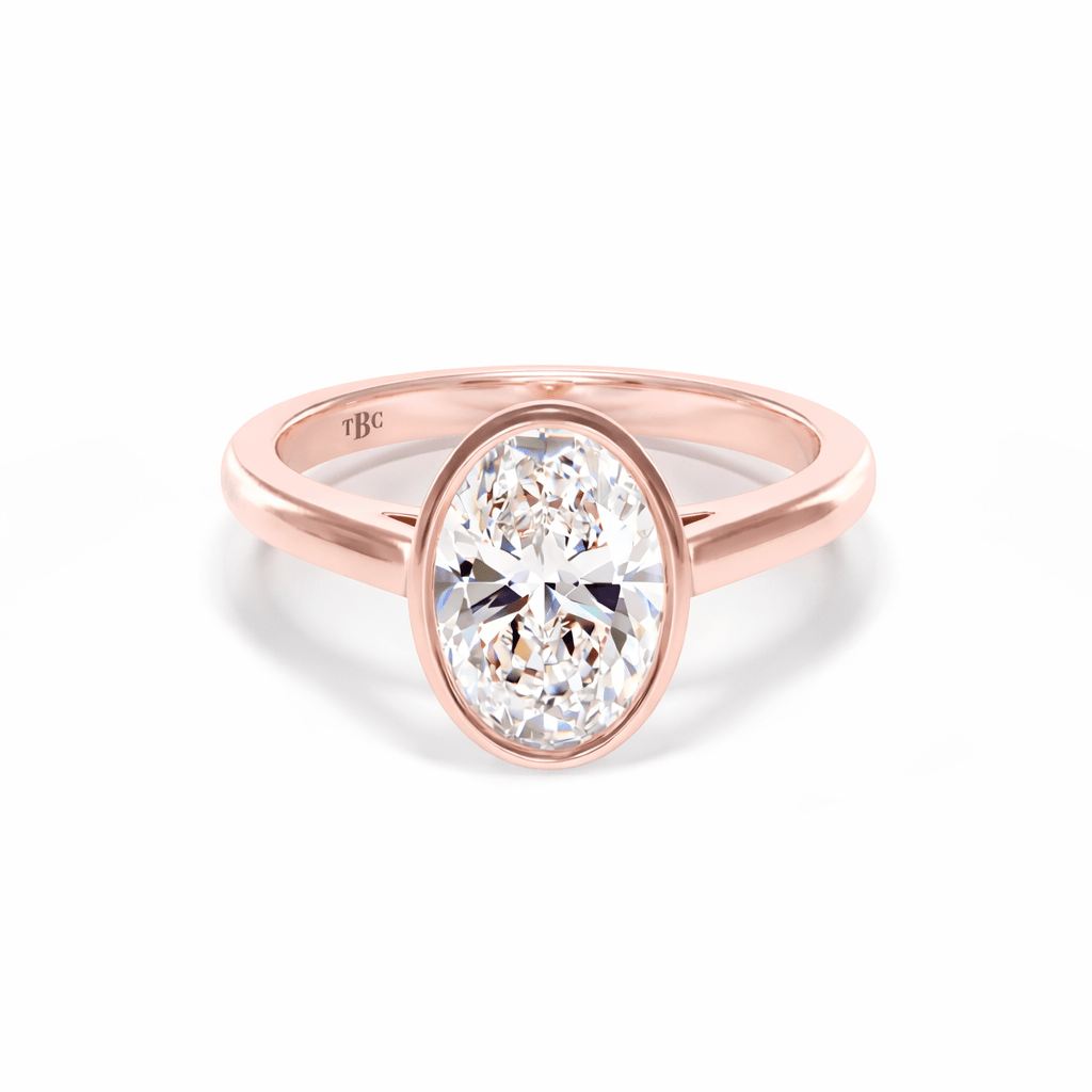 Anillo de Compromiso Bezel - The Bright Club