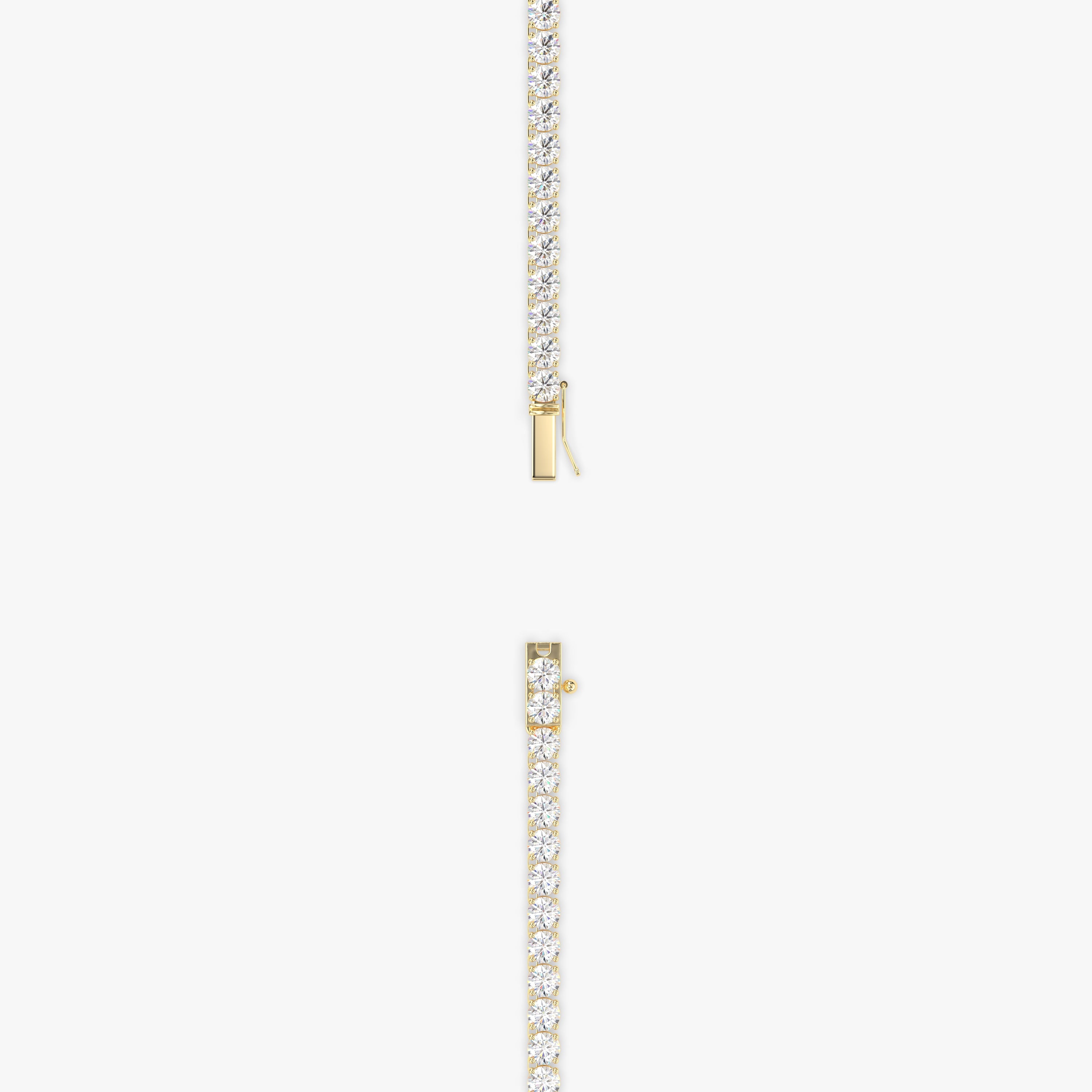 El collar se muestra con 18.00cts