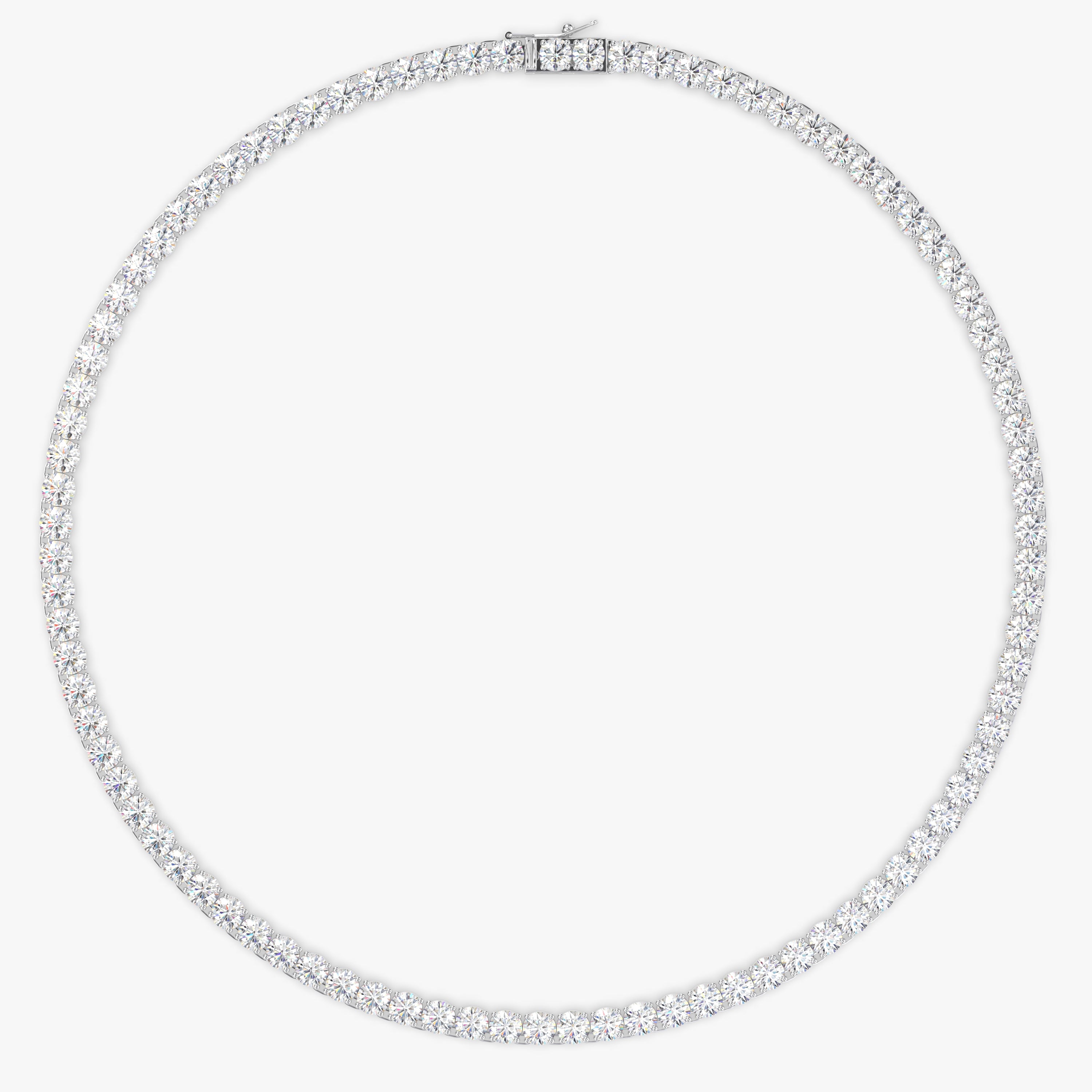 El collar se muestra con 22.50cts