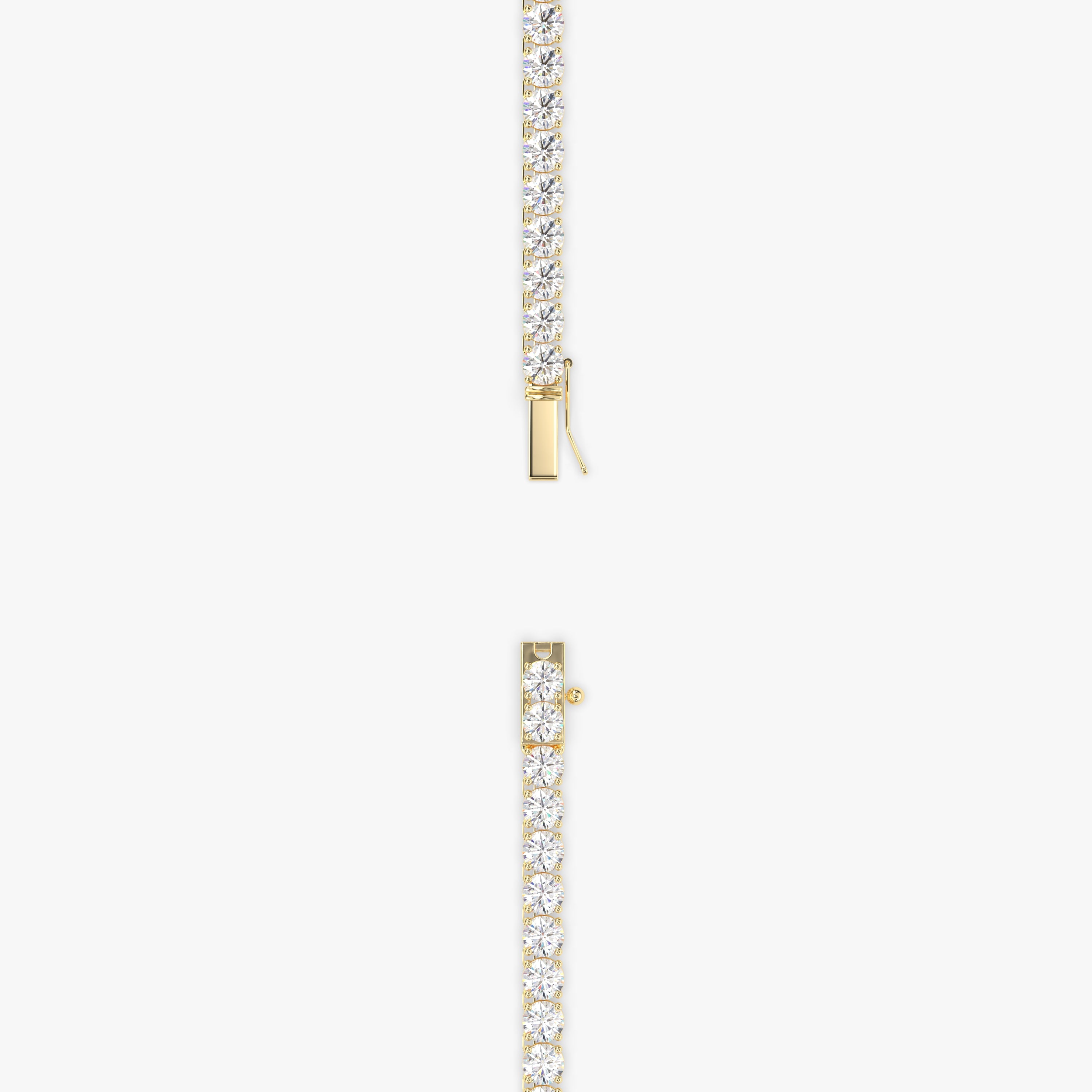 El collar se muestra con 22.50cts