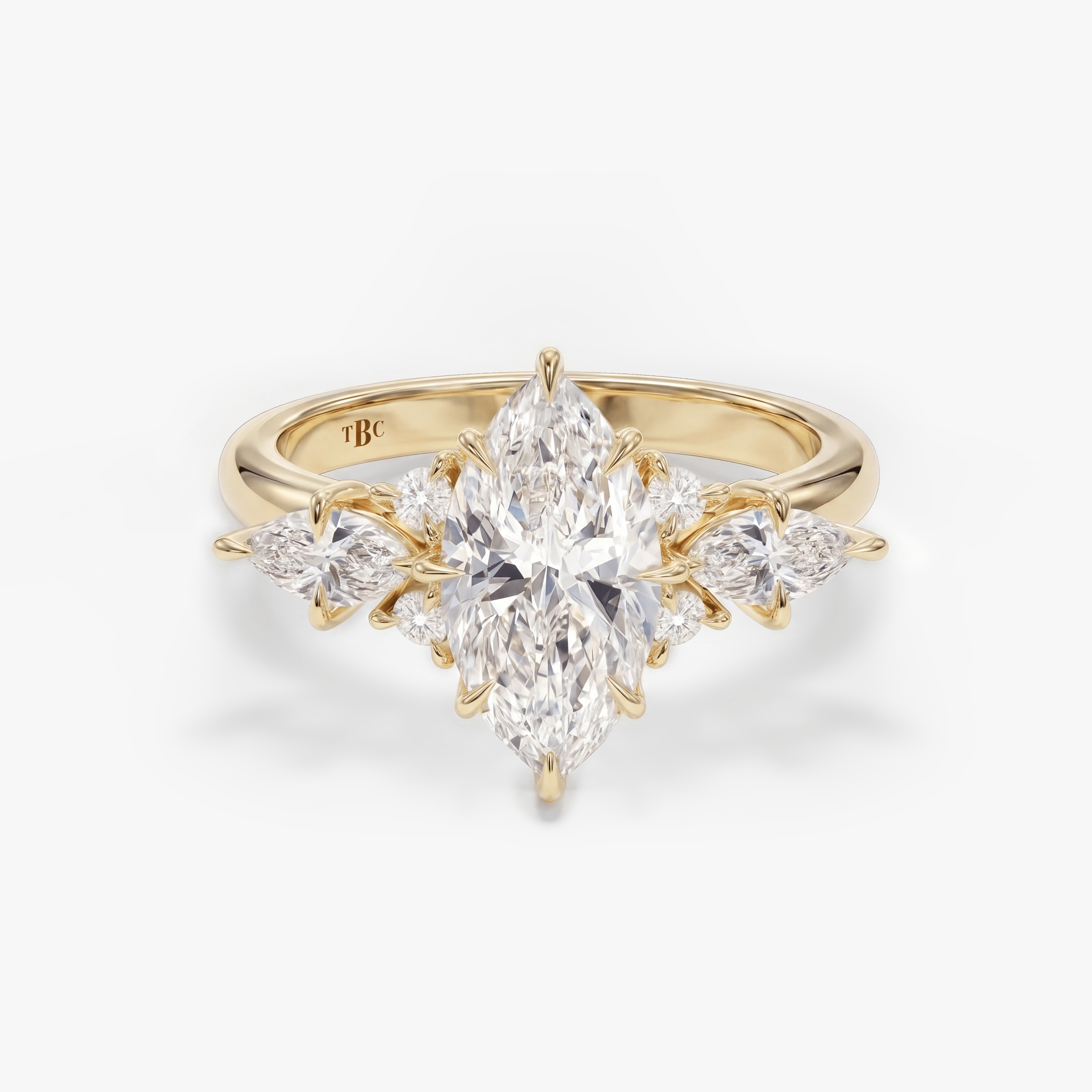 Anillo Trilogía Marquise - The Bright Club