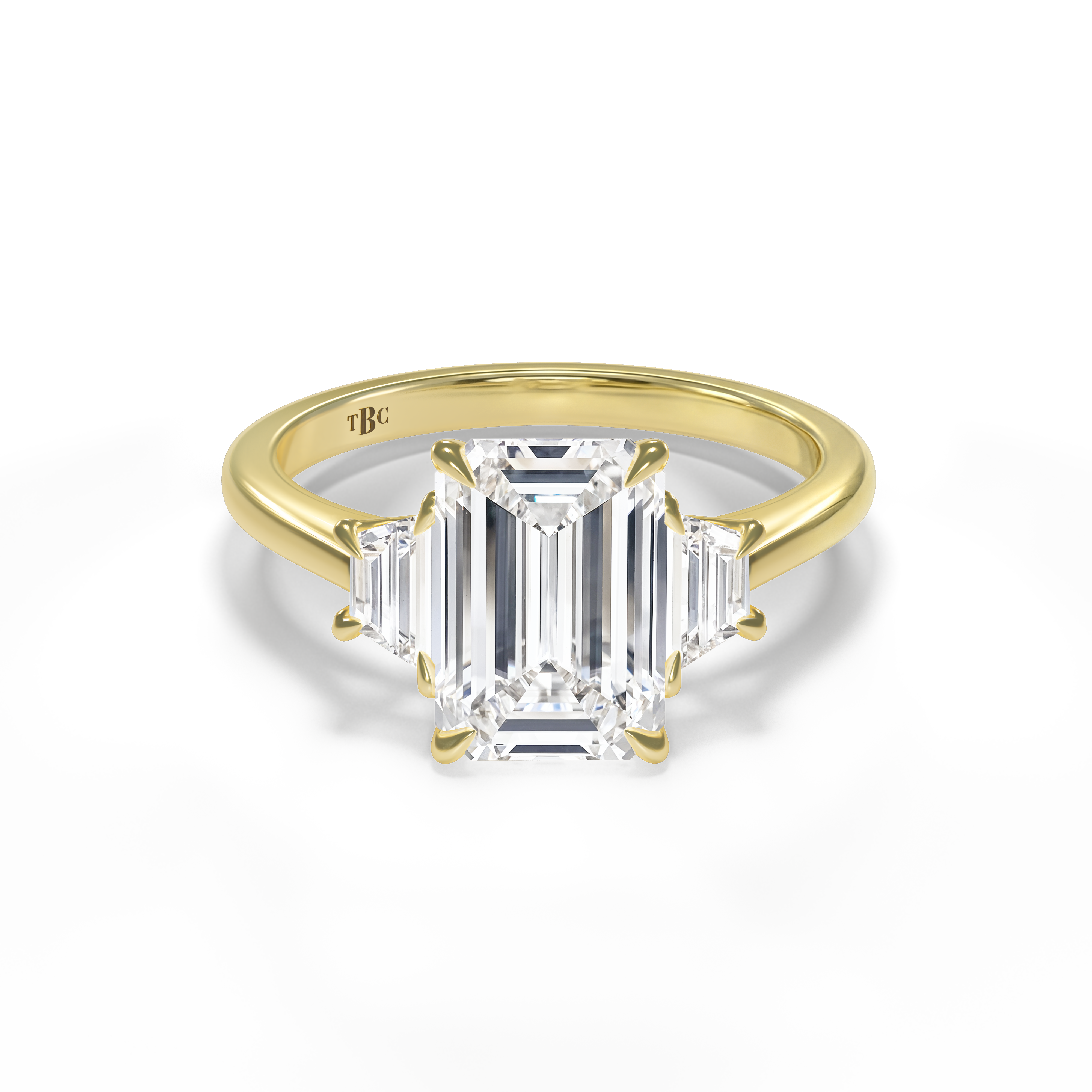 Anillo Emerald oro 18k amarillo