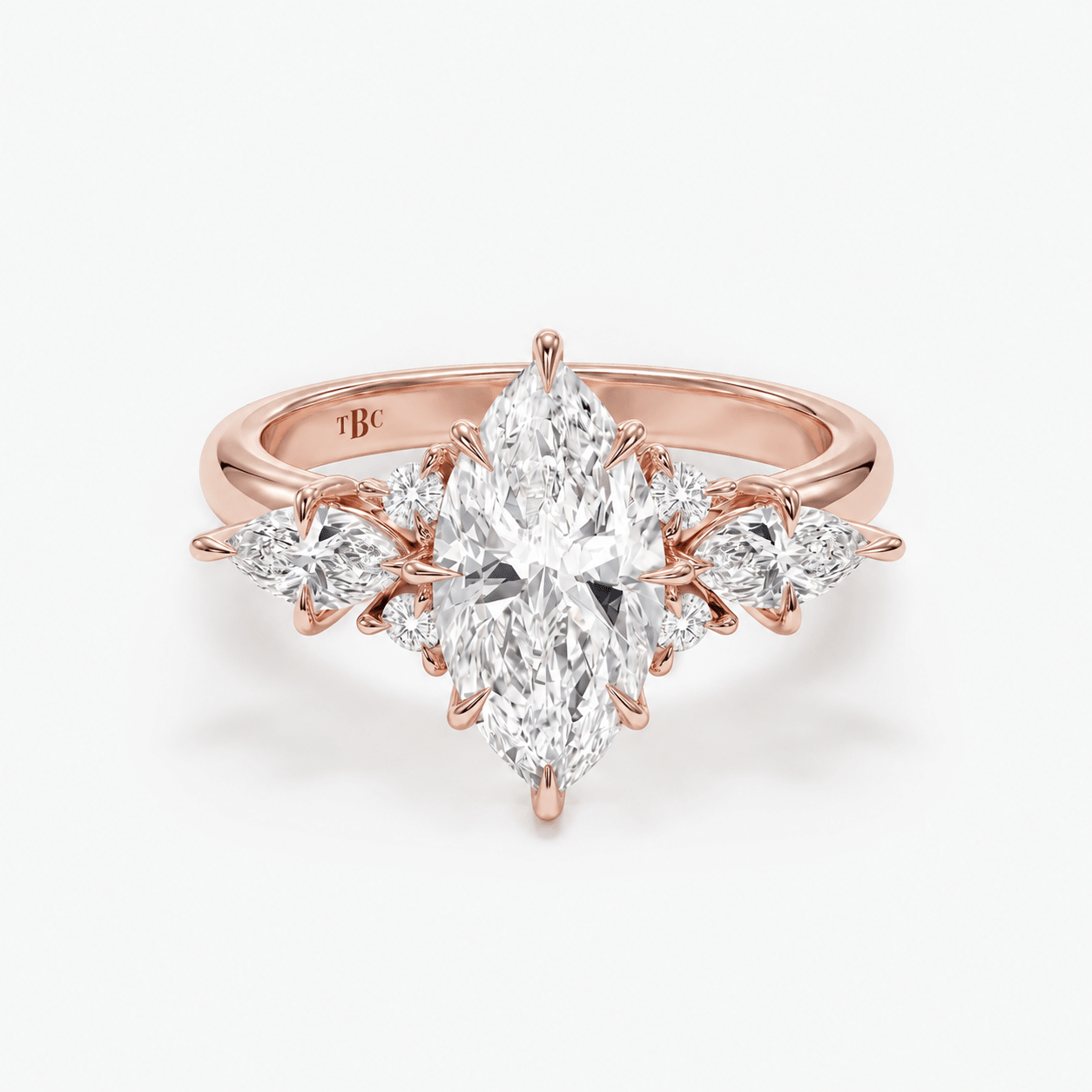 Anillo Trilogía Marquise - The Bright Club