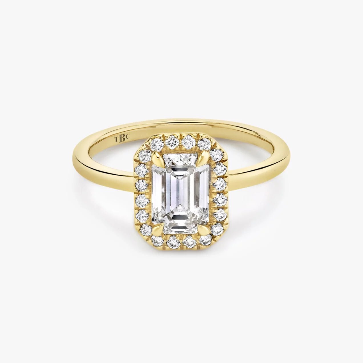 El diamante se muestra con 1.50cts