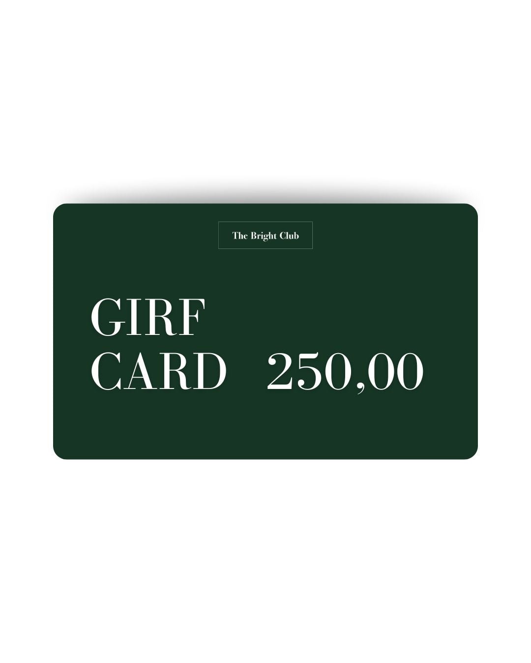 Tarjeta de regalo - The Bright Club