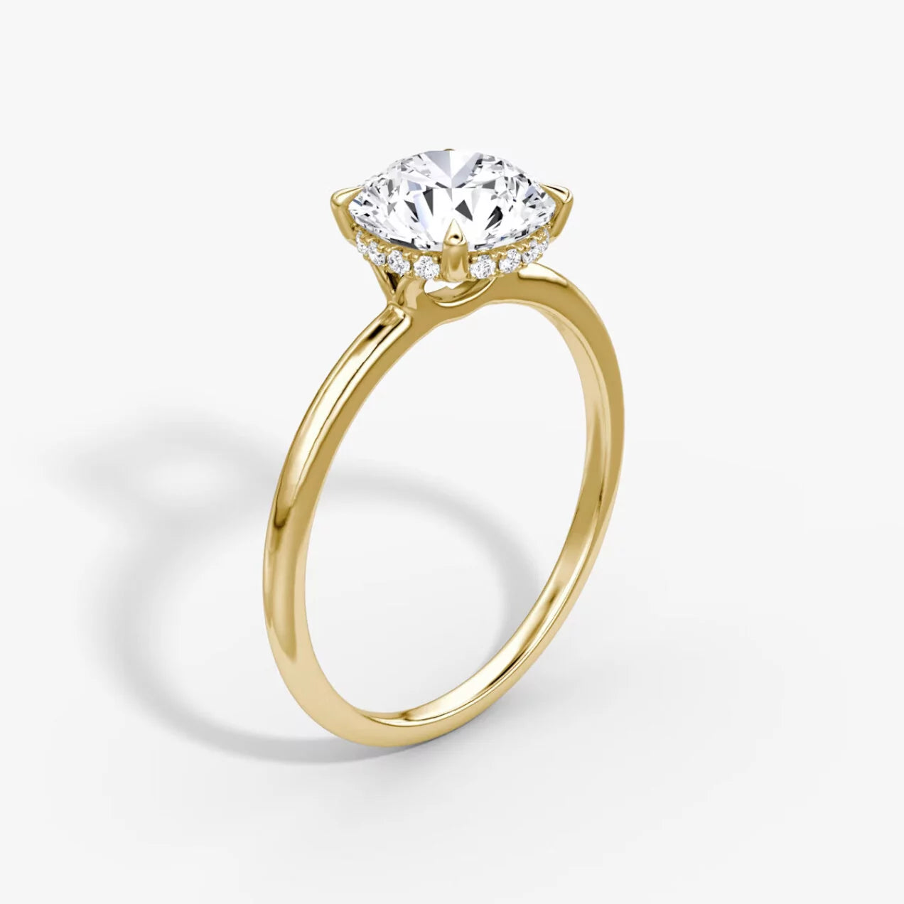 El diamante se muestra con 1.50cts