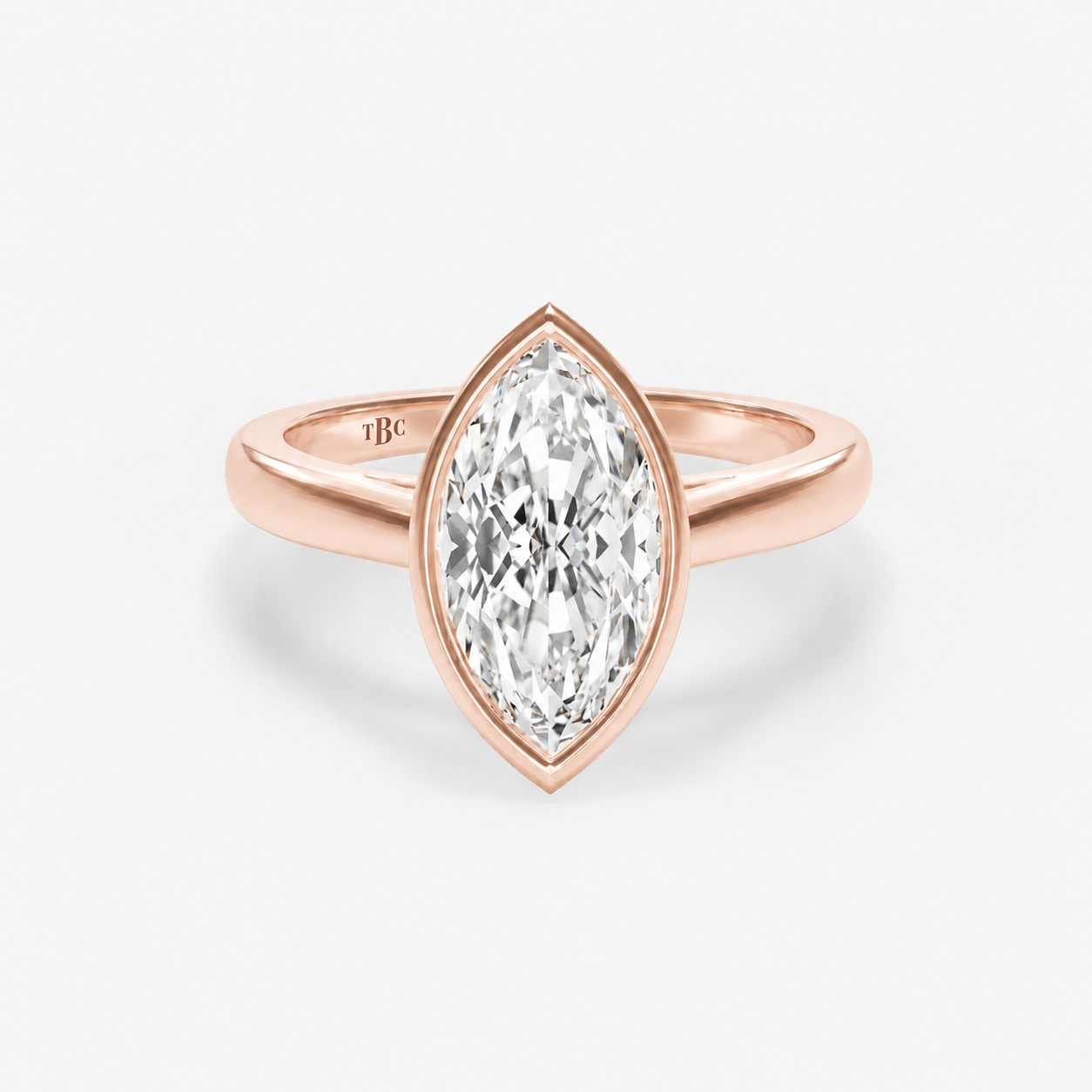 Anillo compromiso oro 18k rosado