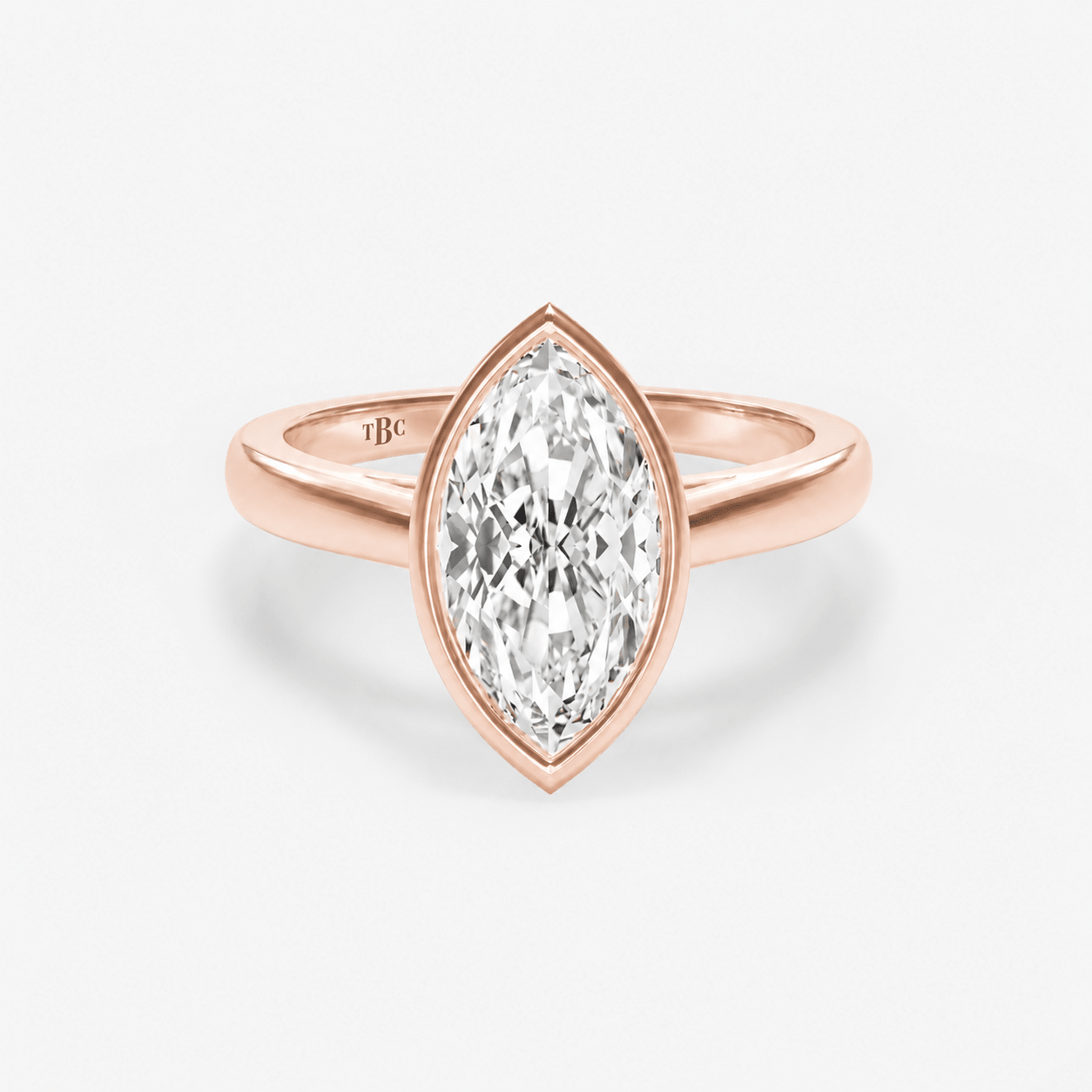Anillo de Compromiso Bezel - The Bright Club