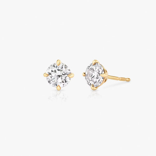 Pendientes de diamantes