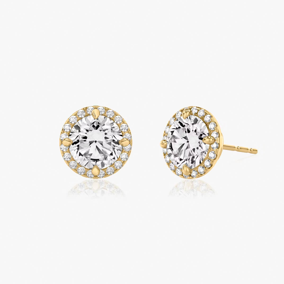 El diamante se muestra con 0.50cts