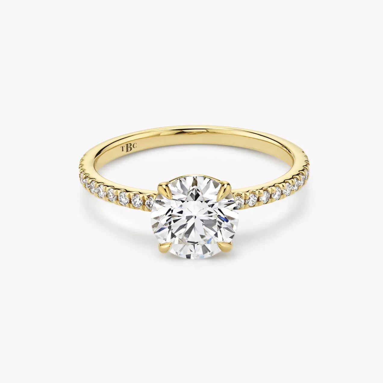 El diamante se muestra con 1.50cts