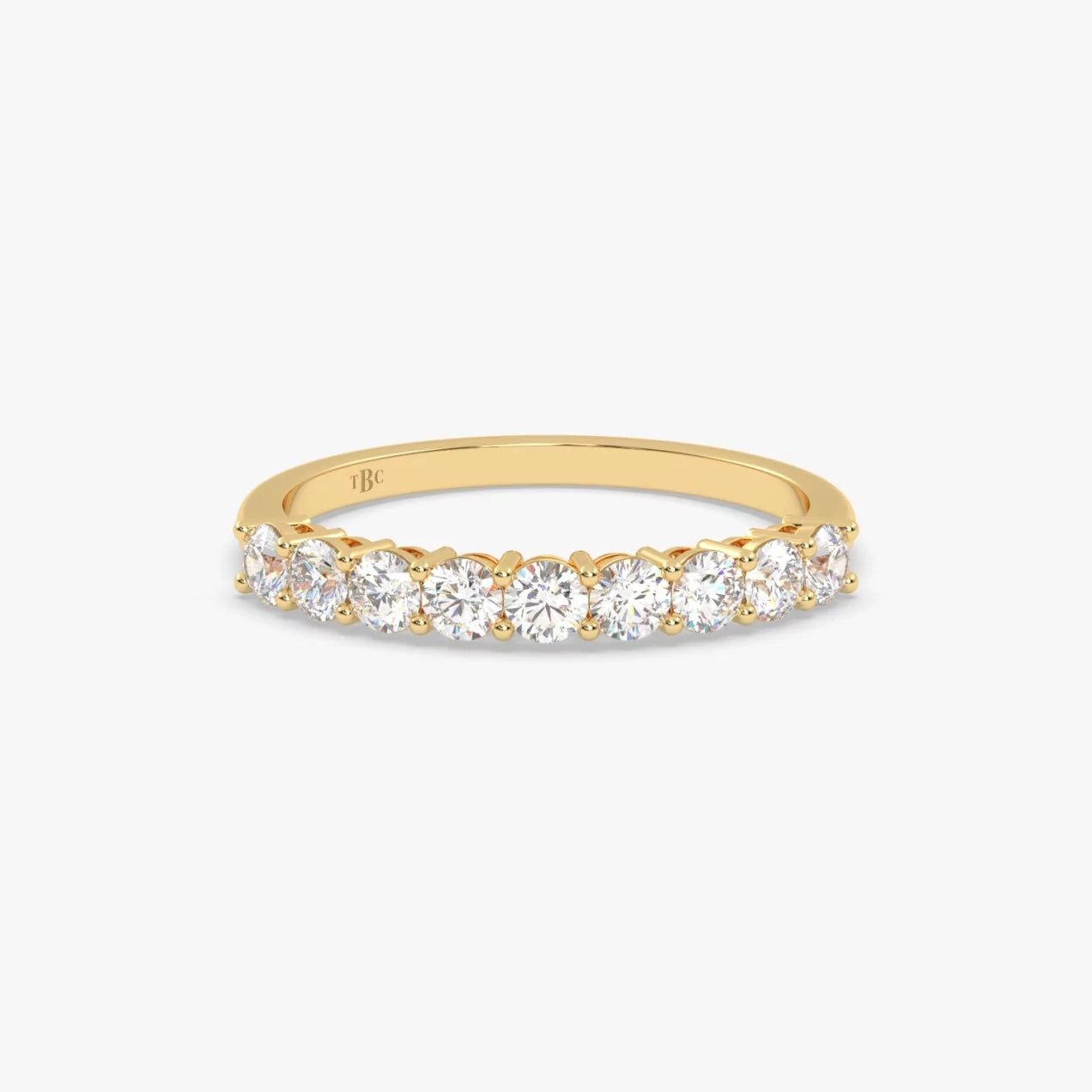 El diamante se muestra con 1.00cts