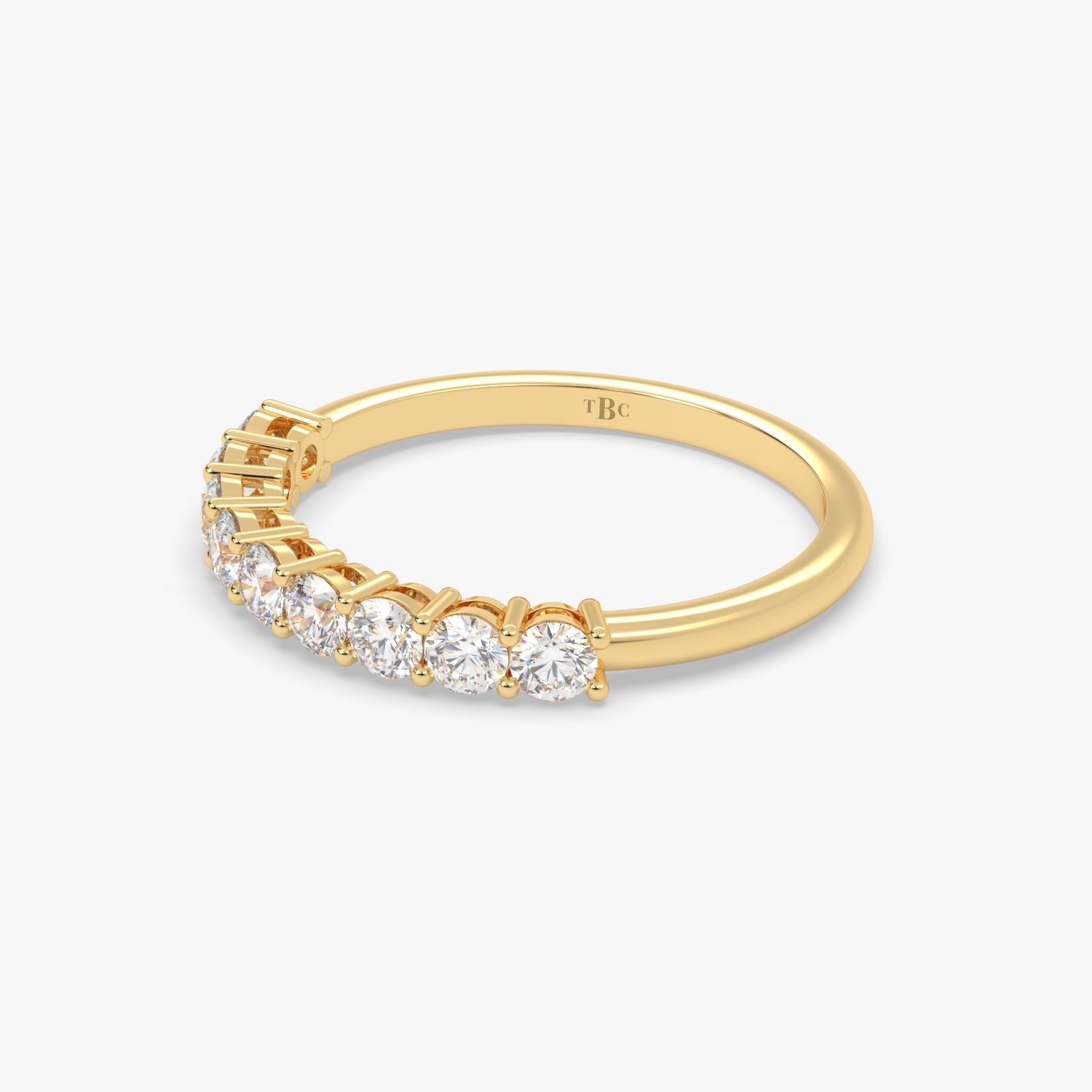 El diamante se muestra con 1.00cts