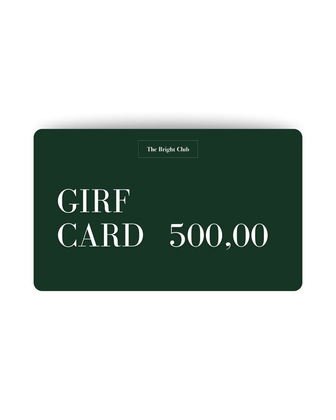 Tarjeta de regalo - The Bright Club