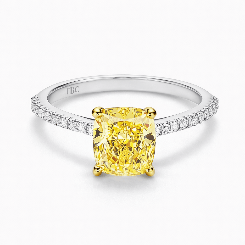 Anillo Fancy Vivid Yellow - The Bright Club