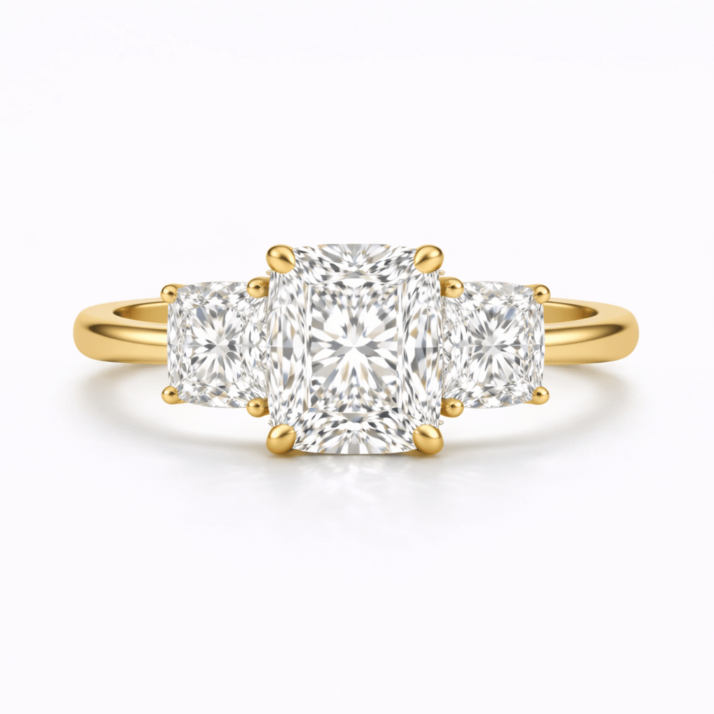 Anillo Cushion Trilogía - The Bright Club