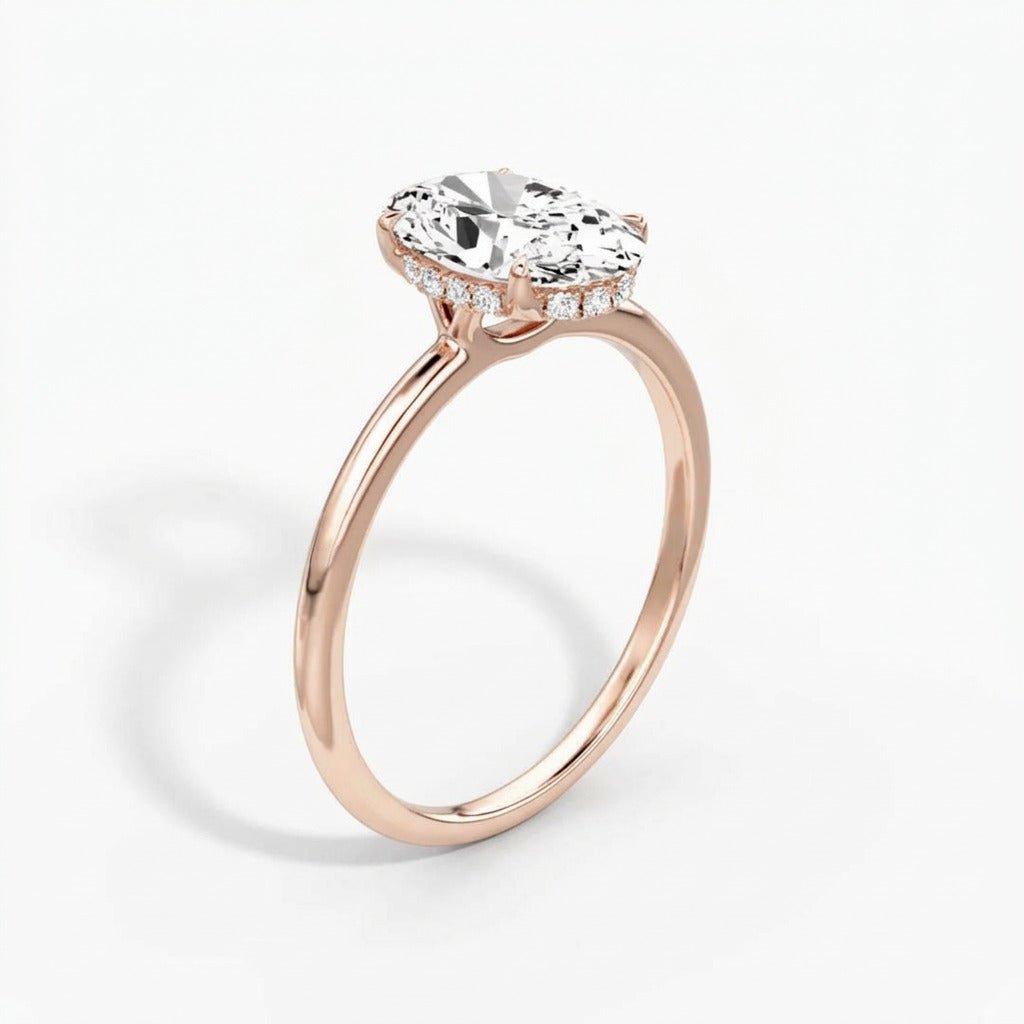 El diamante se muestra con 1.50cts