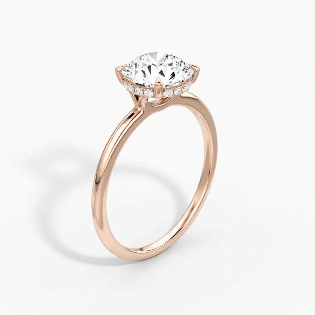 El diamante se muestra con 1.50cts