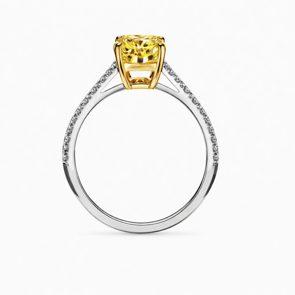 Anillo Fancy Vivid Yellow - The Bright Club