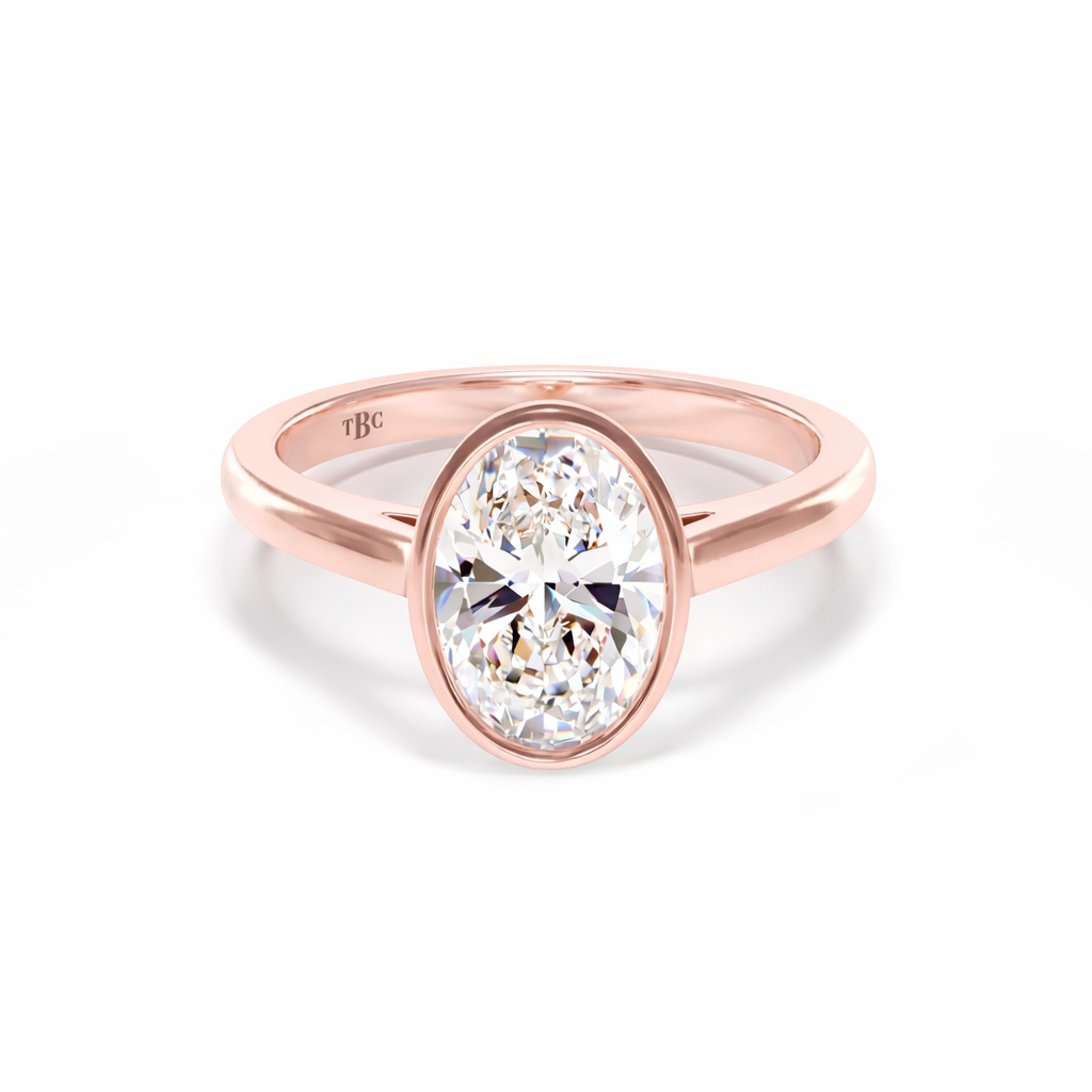 Anillo de Compromiso Bezel
