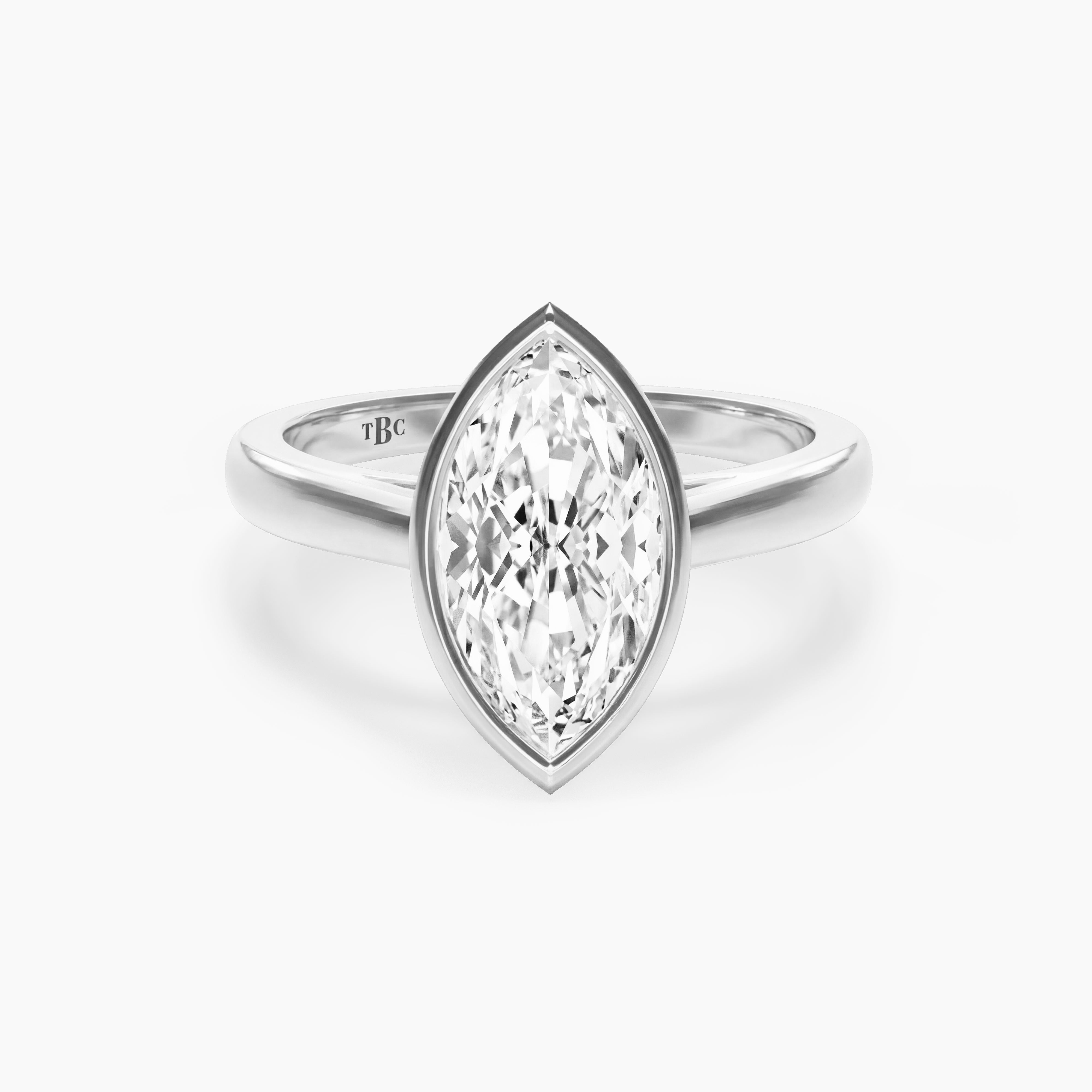 El diamante se muestra con 2.00cts