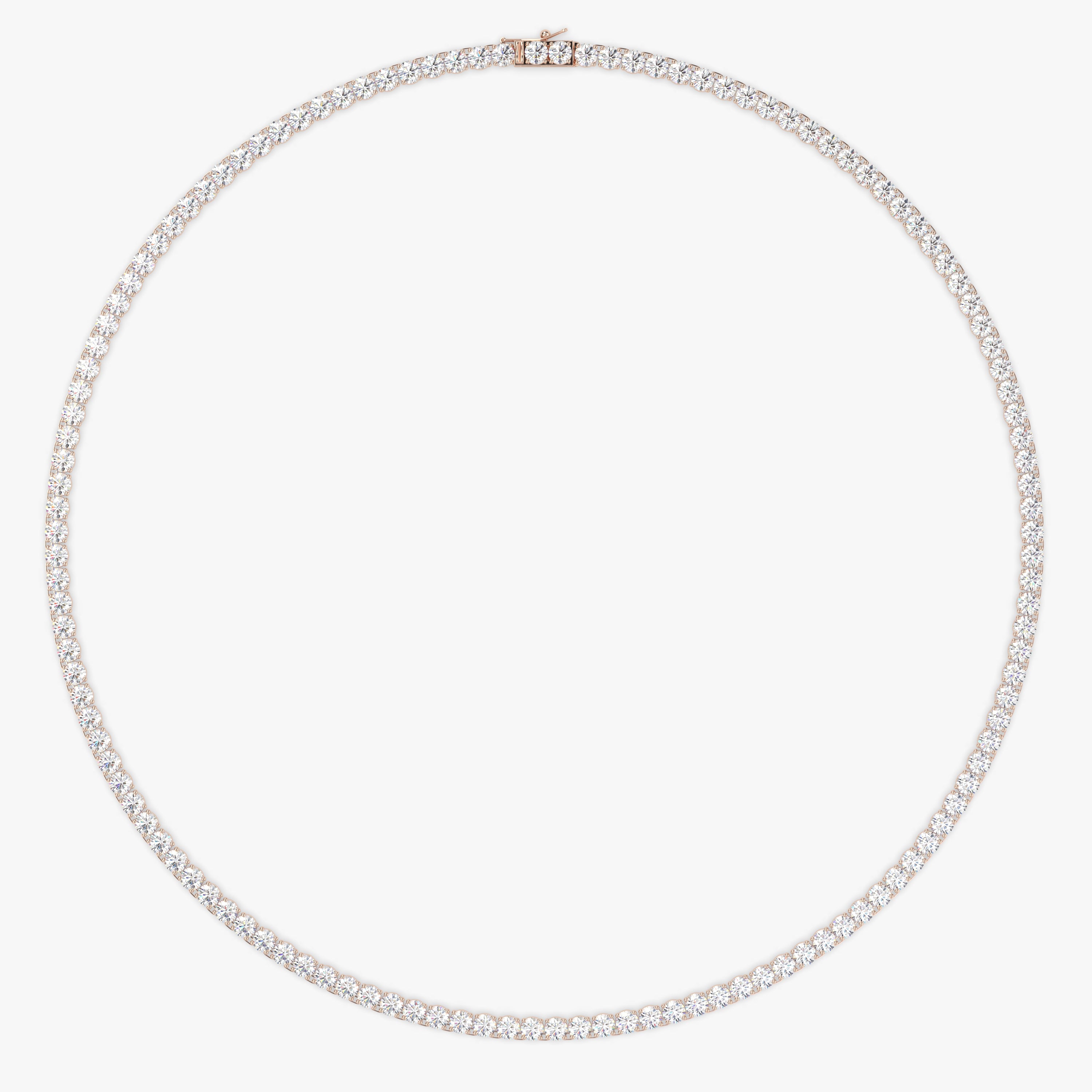 El collar se muestra con 14.40cts