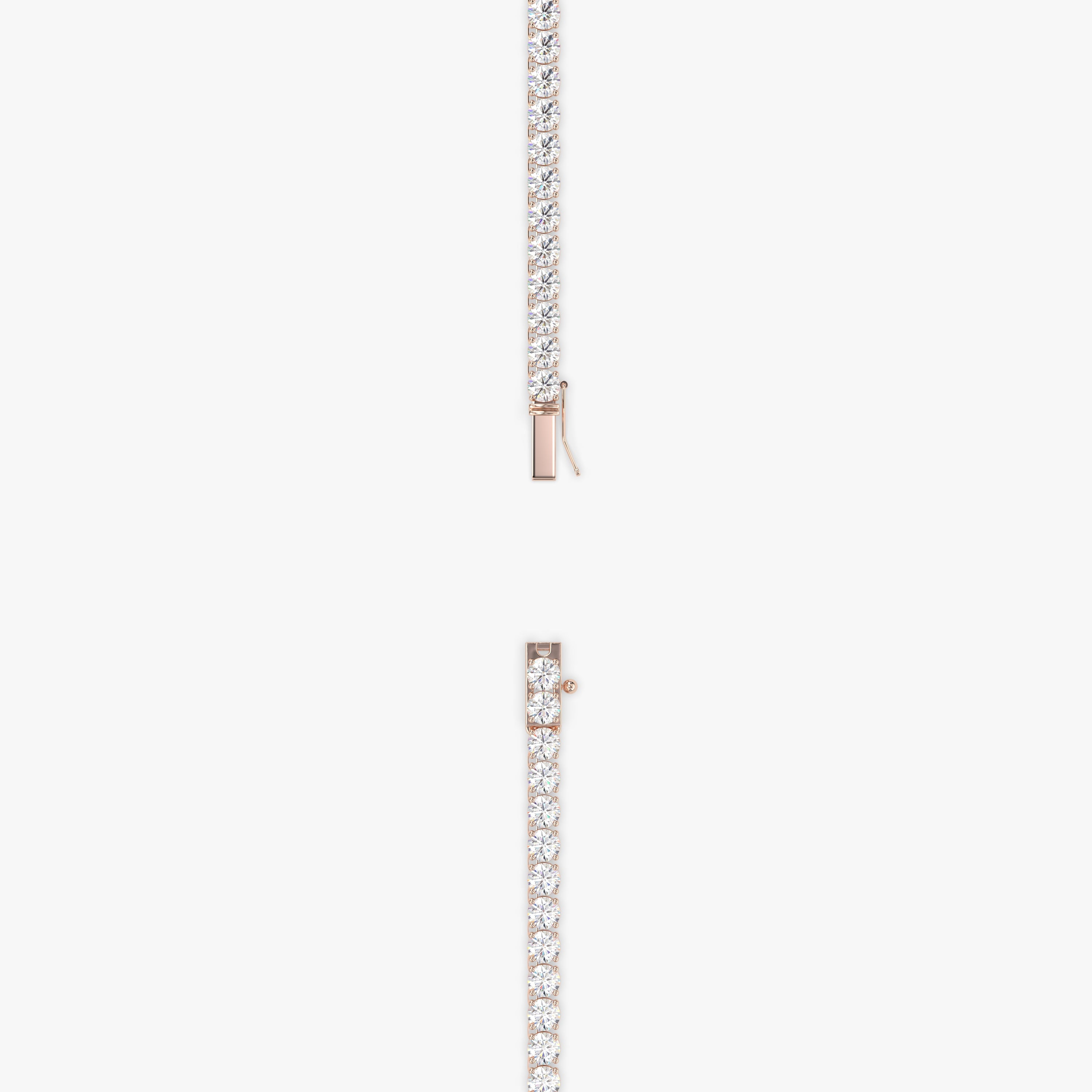 El collar se muestra con 18.00cts