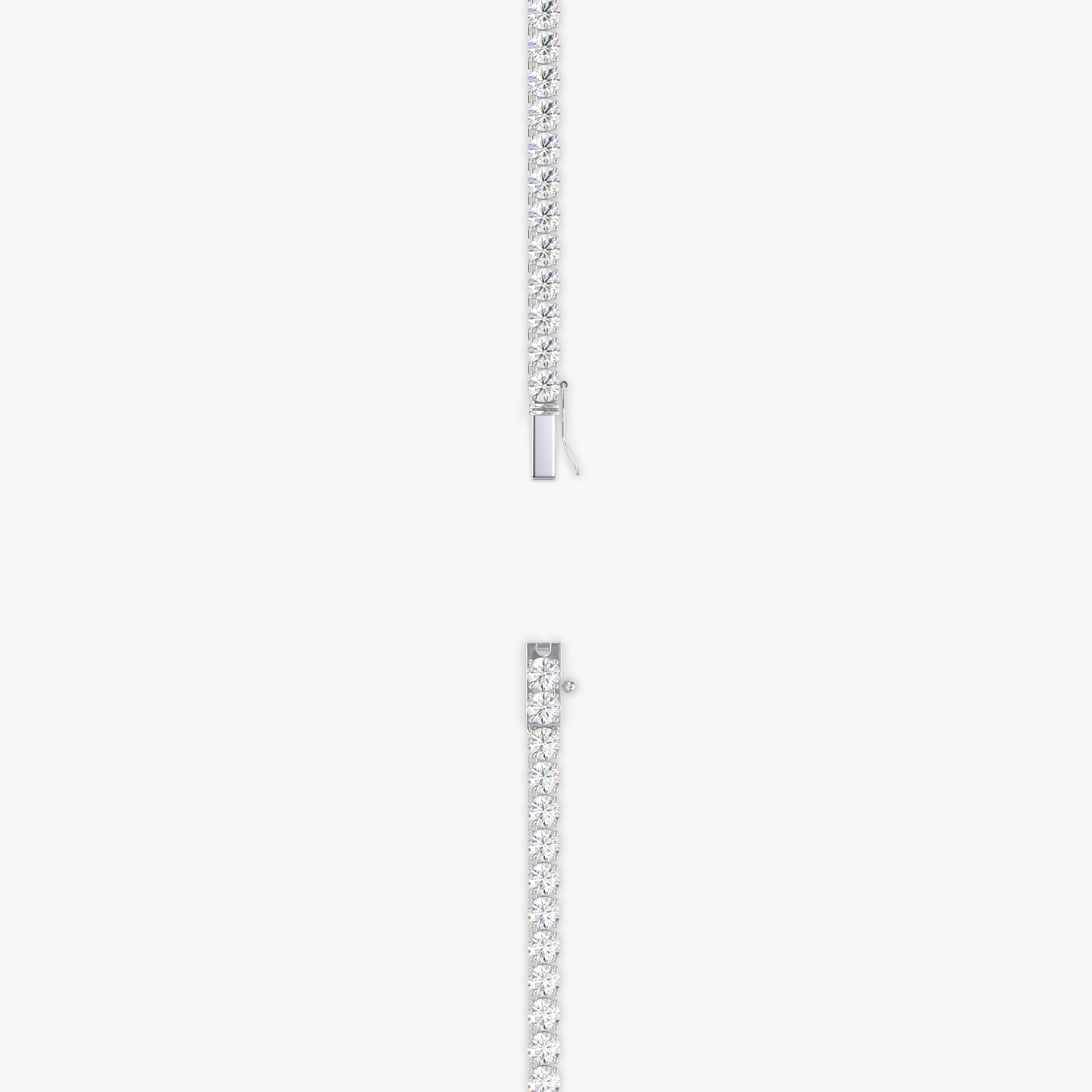 El collar se muestra con 18.00cts