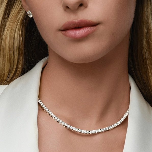 Collar Tennis Grande 19.00ct - The Bright Club
