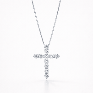 Colgante Cruz de Diamantes - The Bright Club