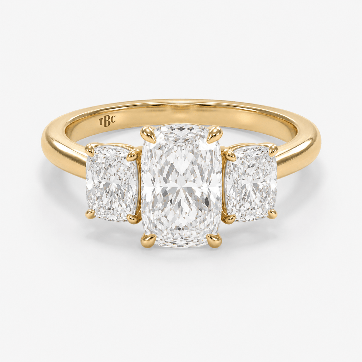 Anillo Cushion Trilogía - The Bright Club