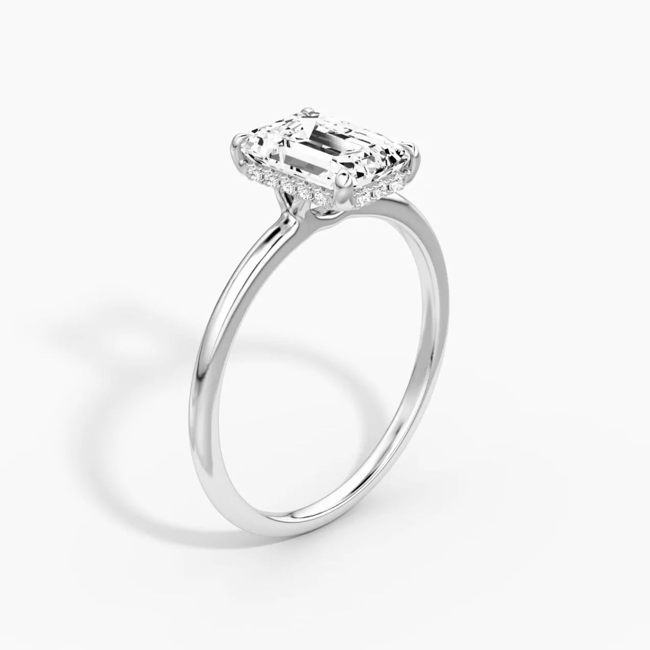 El diamante se muestra con 1.50cts