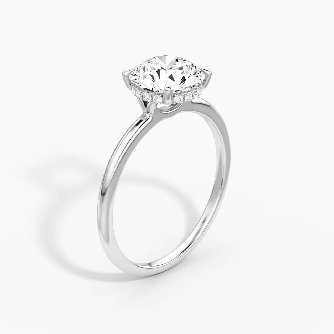 El diamante se muestra con 1.50cts