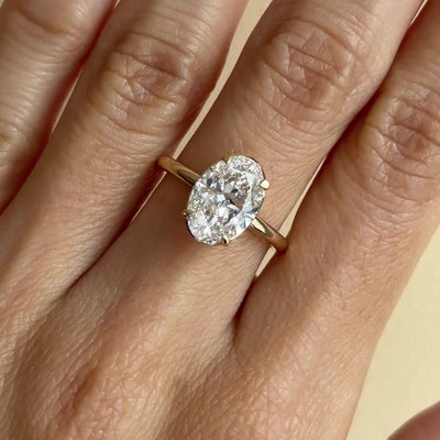 El diamante se muestra con 3,00cts