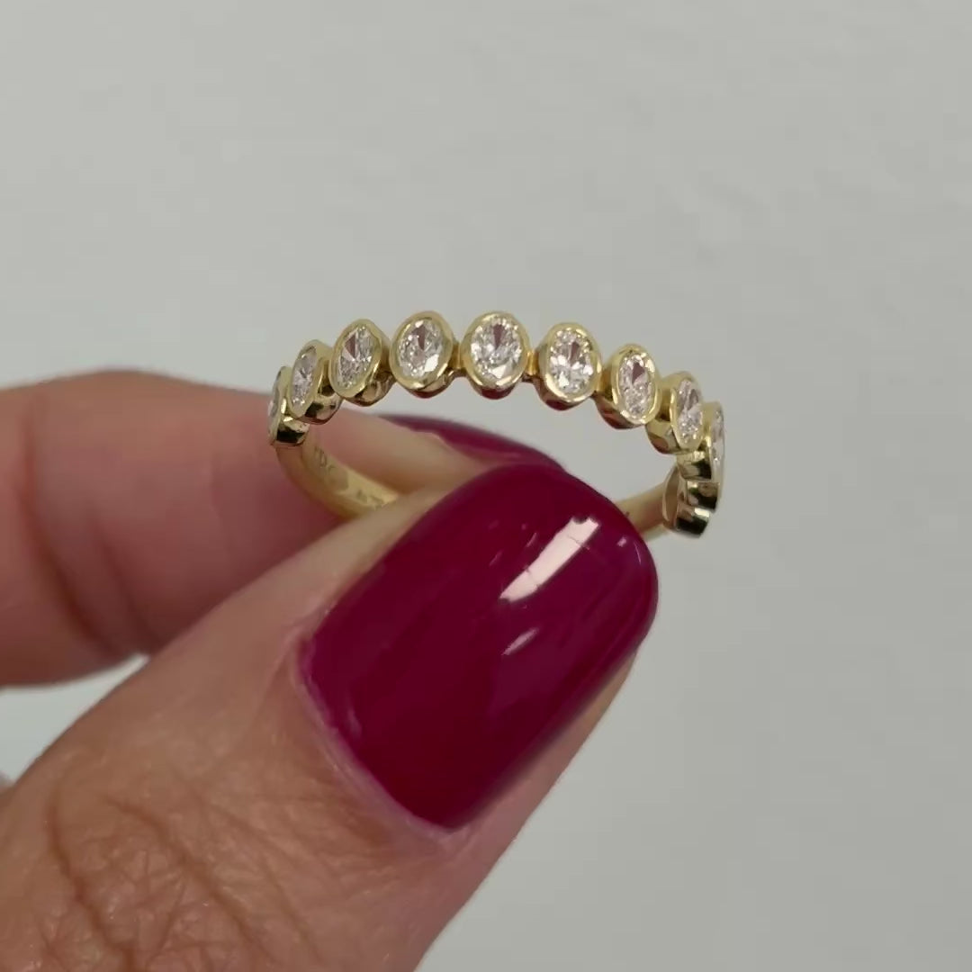 Oval Bezel Band